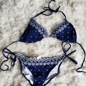 Navy Blue Bikini